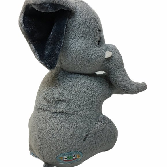 Yottoy Saggy Baggy Elephant Gray Plush 7inch - Picture 6 of 9